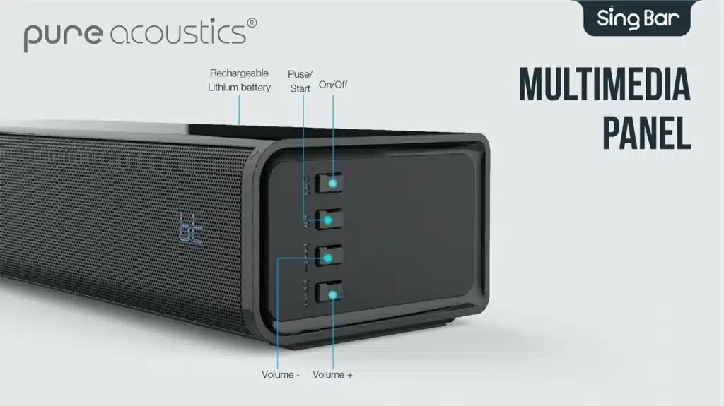 pure acoustics singbar features