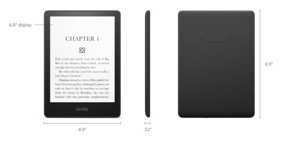 amazon kindle paperwhite specifications