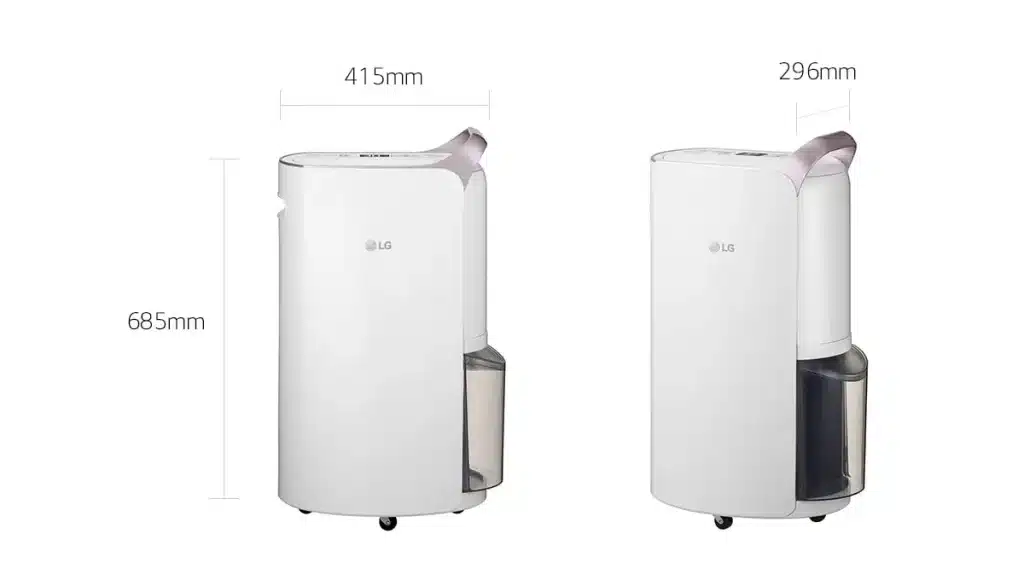 LG 19L Dehumidifier with Ionizer