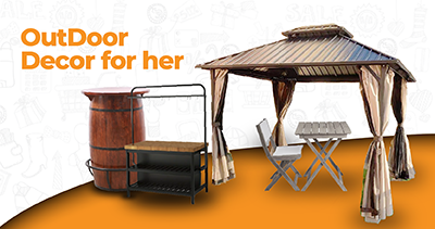 outdoor furnish for mothers on mothers day