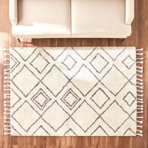 Diamant Berber Shaggy Rug - 160x230 cm