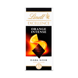 Lindt Excellence Dark Orange Intense Bar 100g
