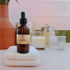 Dom’s daily brightening serum with Kojie Acid