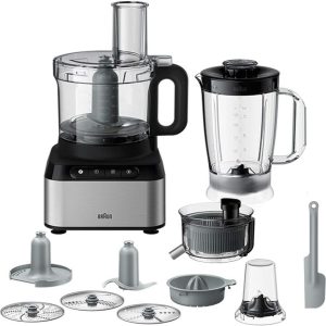 Braun Fp 3235 Si Purease 12 In 1 Food Processor, 800W