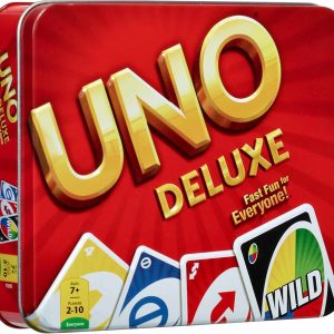 Mattel Games UNO Deluxe Card Game - 112 Card Deck