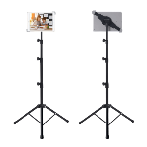 Ipad Tripod Stand, Height Adjustable iPad Stand Floor
