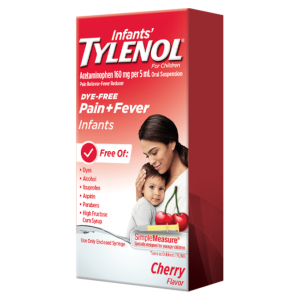 Infants' TYLENOL® Dye Free Liquid Medicine