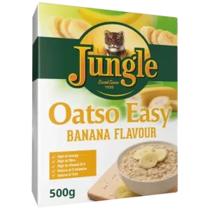 Jungle Oatso Easy Banana Flavoured Instant Oats Sachets 500