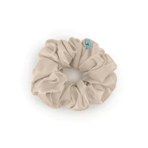Silk Scrunchies for a gentle hold and reducing breakage