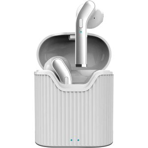 Xcell Soul 7 Bluetooth 5.0 Earbuds with Compact Pocket Fit Design, Google & Siri Support Compatible with iPhone, Samsung, Huawei – White