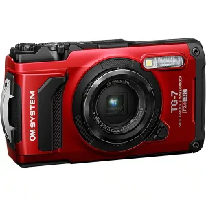 OM System Tough TG-7 Waterproof and Shockproof Ultra HD 4K Camera