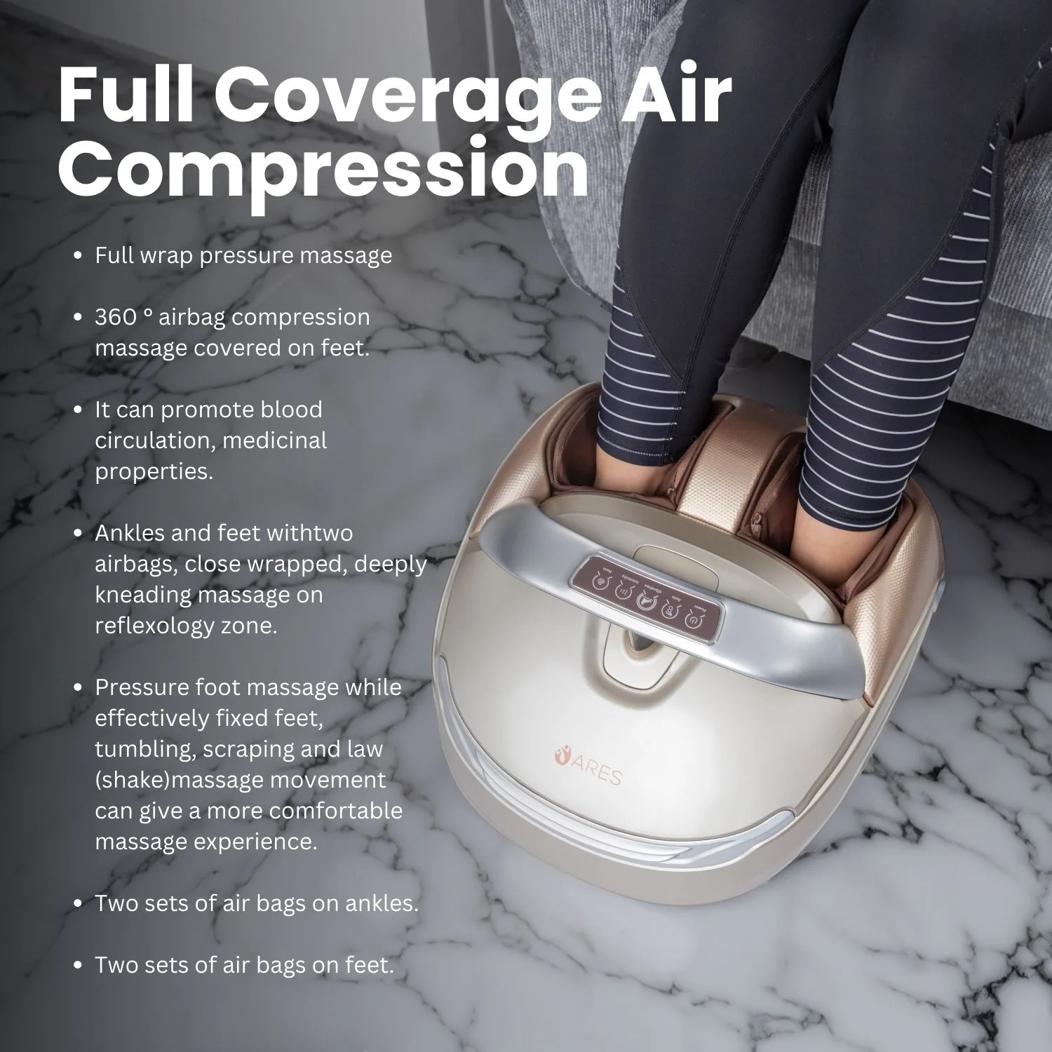 ARES iFeel, Multi-Functional, Foot Massager