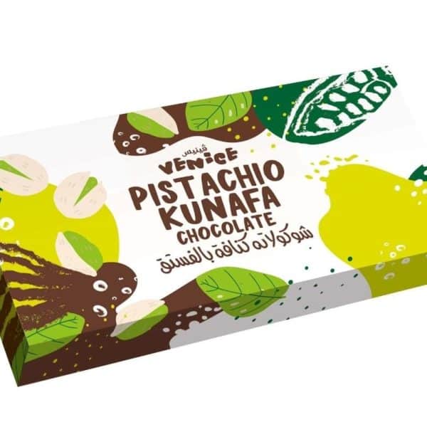 Venice Pistachio Kunafa Chocolate 130g