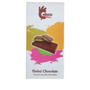 Choco Vibes Dubai Chocolate Pistachio Kunafa Chocolate