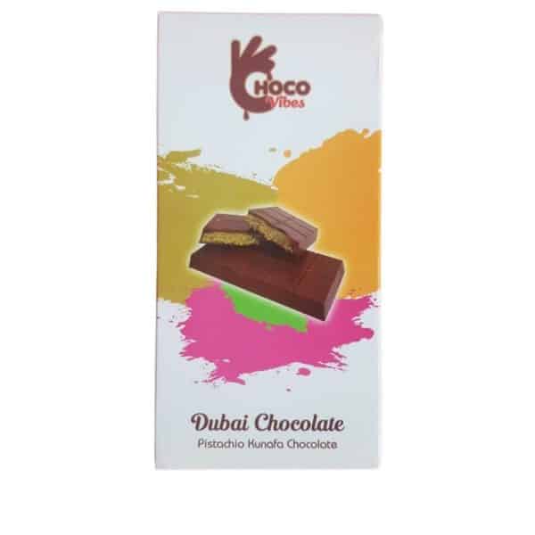 Choco Vibes Dubai Chocolate Pistachio Kunafa Chocolate