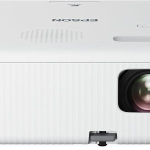 Epson CO-W01 WXGA Projector, 3LCD technology, 3,000 lumen brightness, 378inches screen size, White, Compact