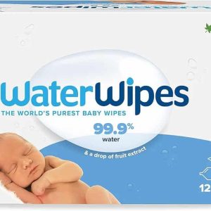 WaterWipes Original Biodegradable Baby Wipes, 99.9% Water Based Wet Wipes & Unscented for Sensitive Skin, 720 Count (12 packs)