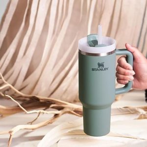 Stanley Quencher H2.0 FlowState 1.2L (40 oz) Travel Tumbler – Shale