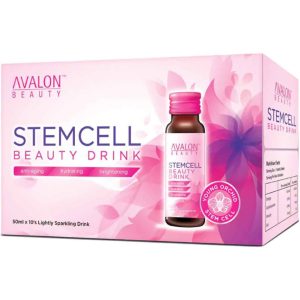 Avalon Stemcell Anti-Aging Beauty Drink Vials – Sparkling, Hydrating Elixir for a Youthful, Radiant Complexion