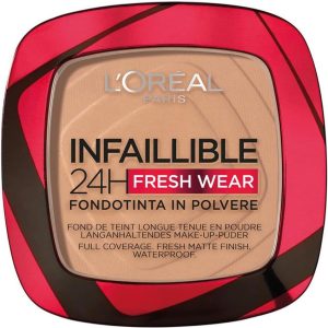 L’Oréal Paris Infallible 24H Fresh Wear Powder Foundation – Shade 220 Sand