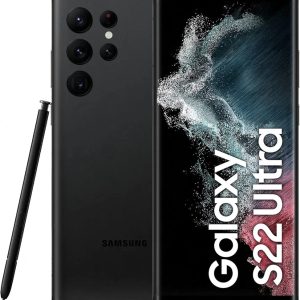 SAMSUNG Galaxy S22 Ultra Cell Phone, Factory Unlocked Android Smartphone, 256GB, 8K Camera & Video, Brightest Display Screen, S Pen, Long Battery Life, Fast 4nm Processor, 2022,