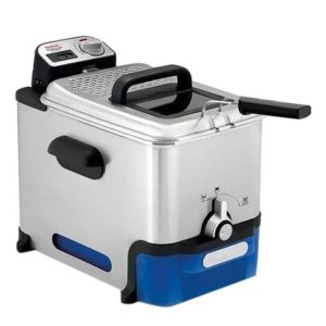 Tefal Oleoclean Pro Semi Professional Deep Fryer And Oil Purifier 3.5 L 2300.0 W SERIE F58-M2 Silver/Blue