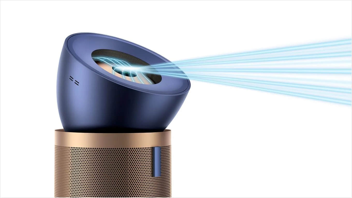Dyson Air Purifier - Prussian Blue & Gold - Image 4