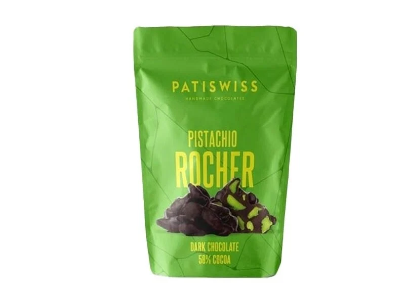 Patiswiss Rocher Milk Chocolate with Pistachio