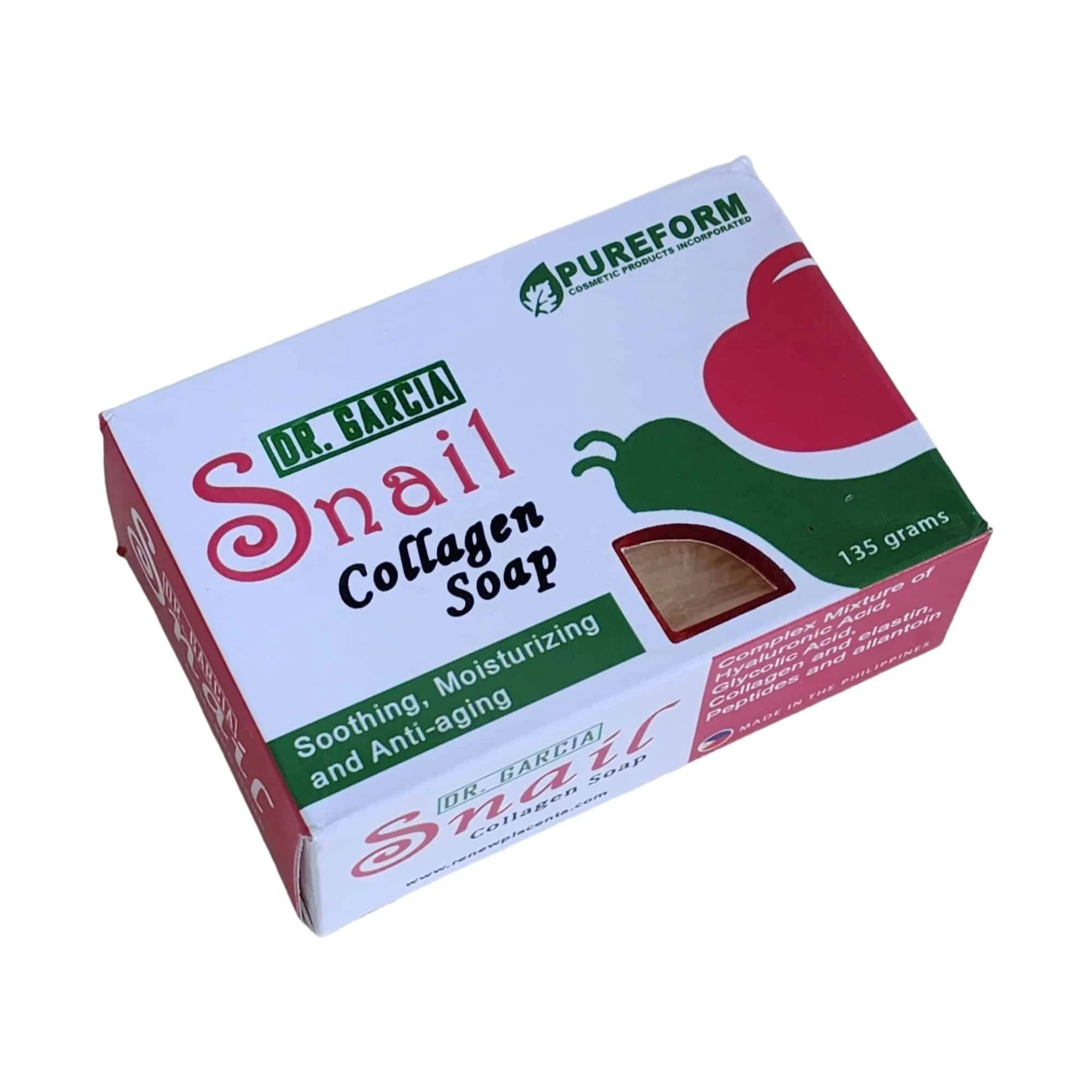 Dr. Garcia Snail Collagen Soap 135 Grams