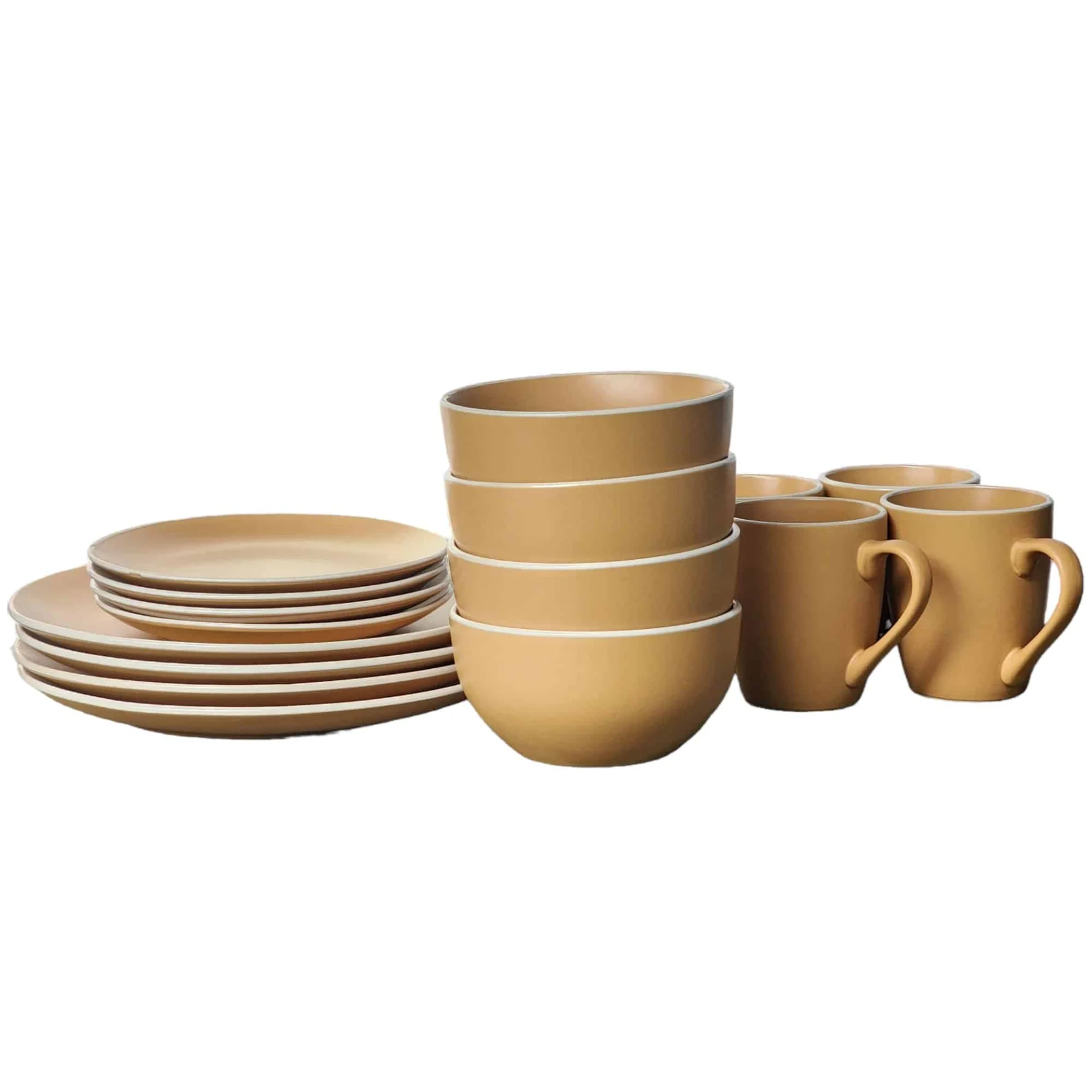 16 Piece Round Kitchen Dishes