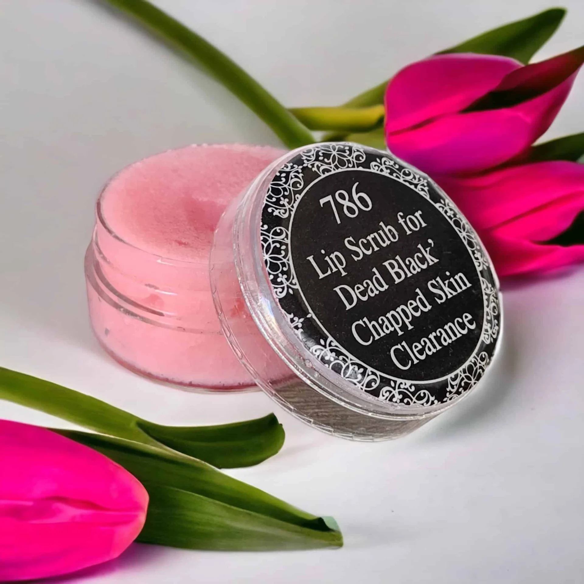 786 Lip Scrub for Dead Black Chapped