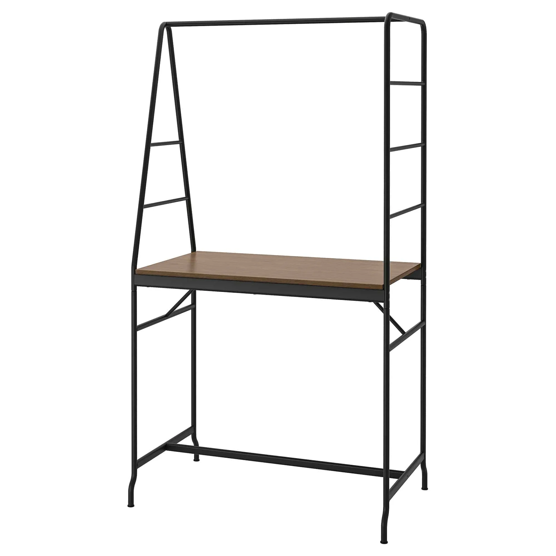 Table with storage ladder,Black