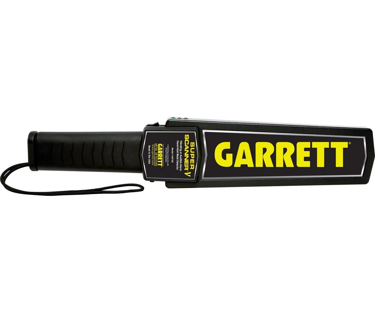 Garrett Superscanner V Security Metal Detector Wand