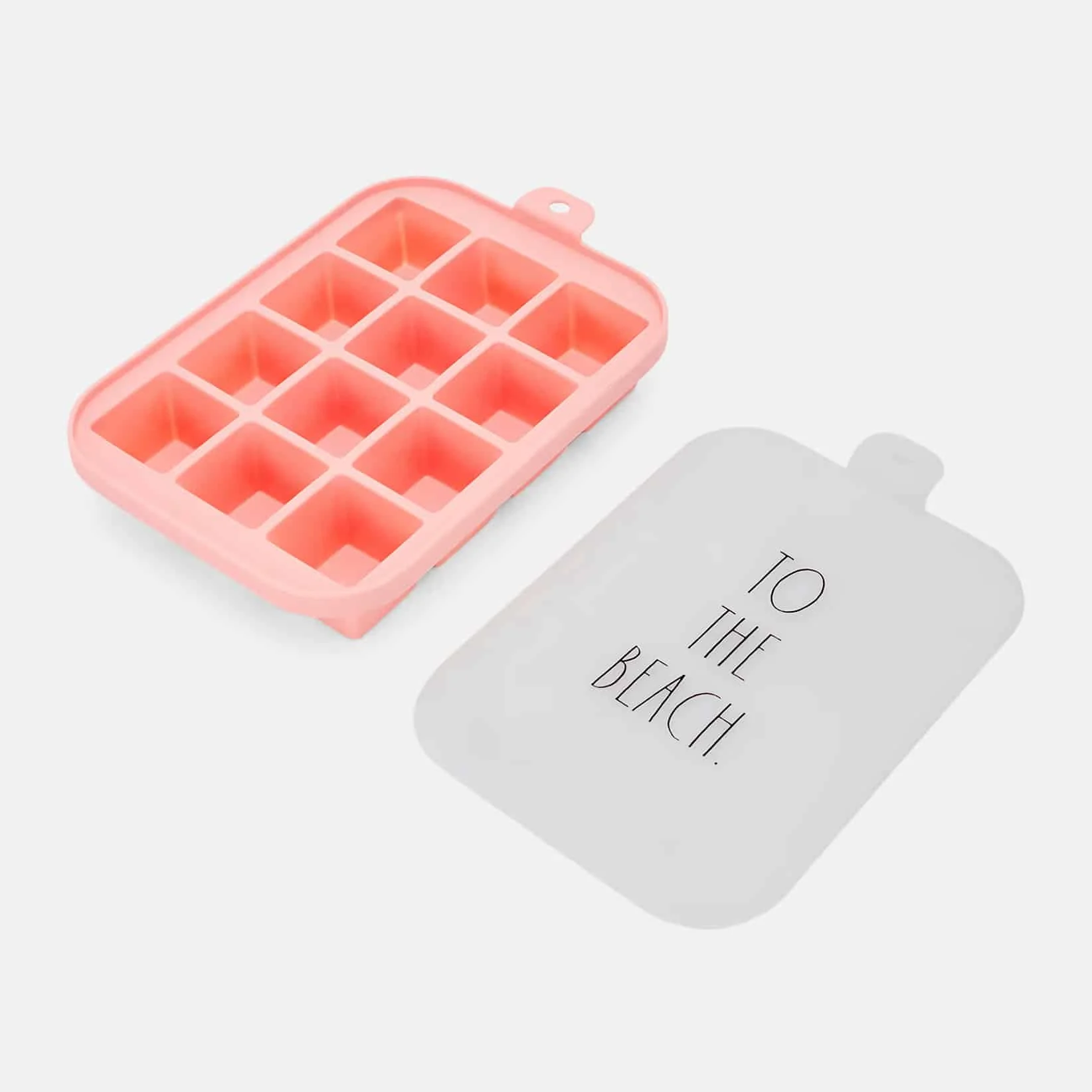 Rae dunn  Silicone Ice Tray 12 Cubes With Lid