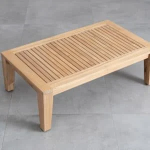 Corfu Teak Rectangular Coffee Table - Image 3
