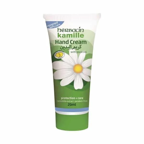HERBACIN Hand Cream Unscented Tube 20ml