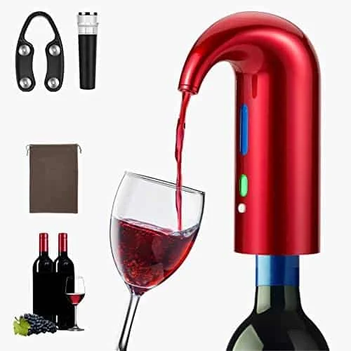 Wine Aerator Electric Wine Decanter Pump Dispenser Set