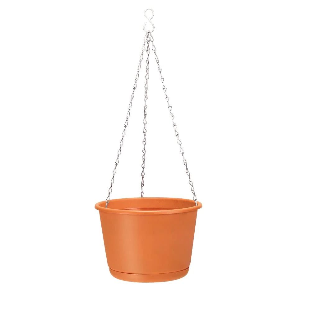 FAMILY PLASTICS Flora Hanging Planter with Tray