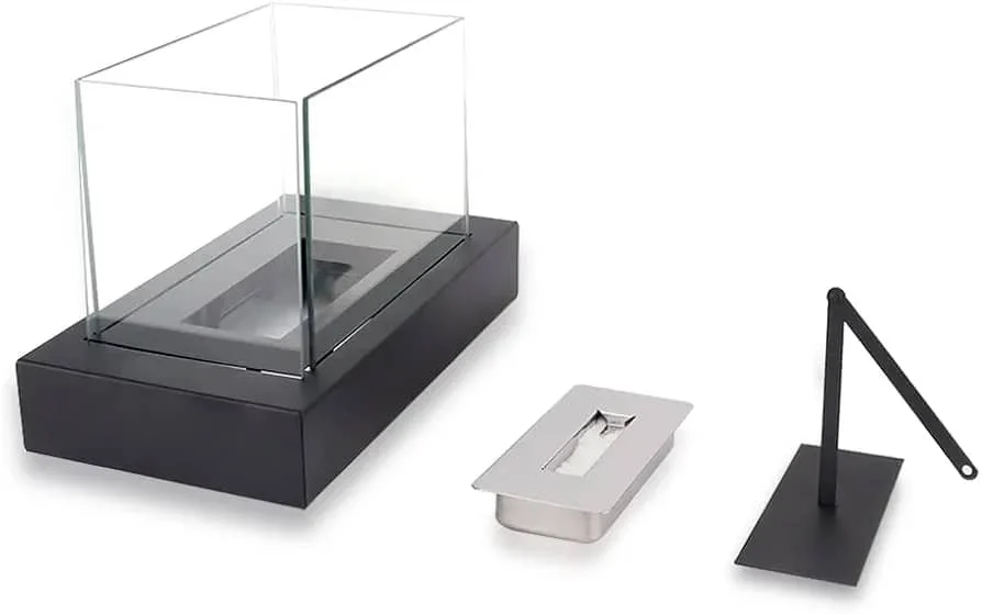 JHY DESIGN Rectangular Tabletop Fire Bowl Pot - Image 3