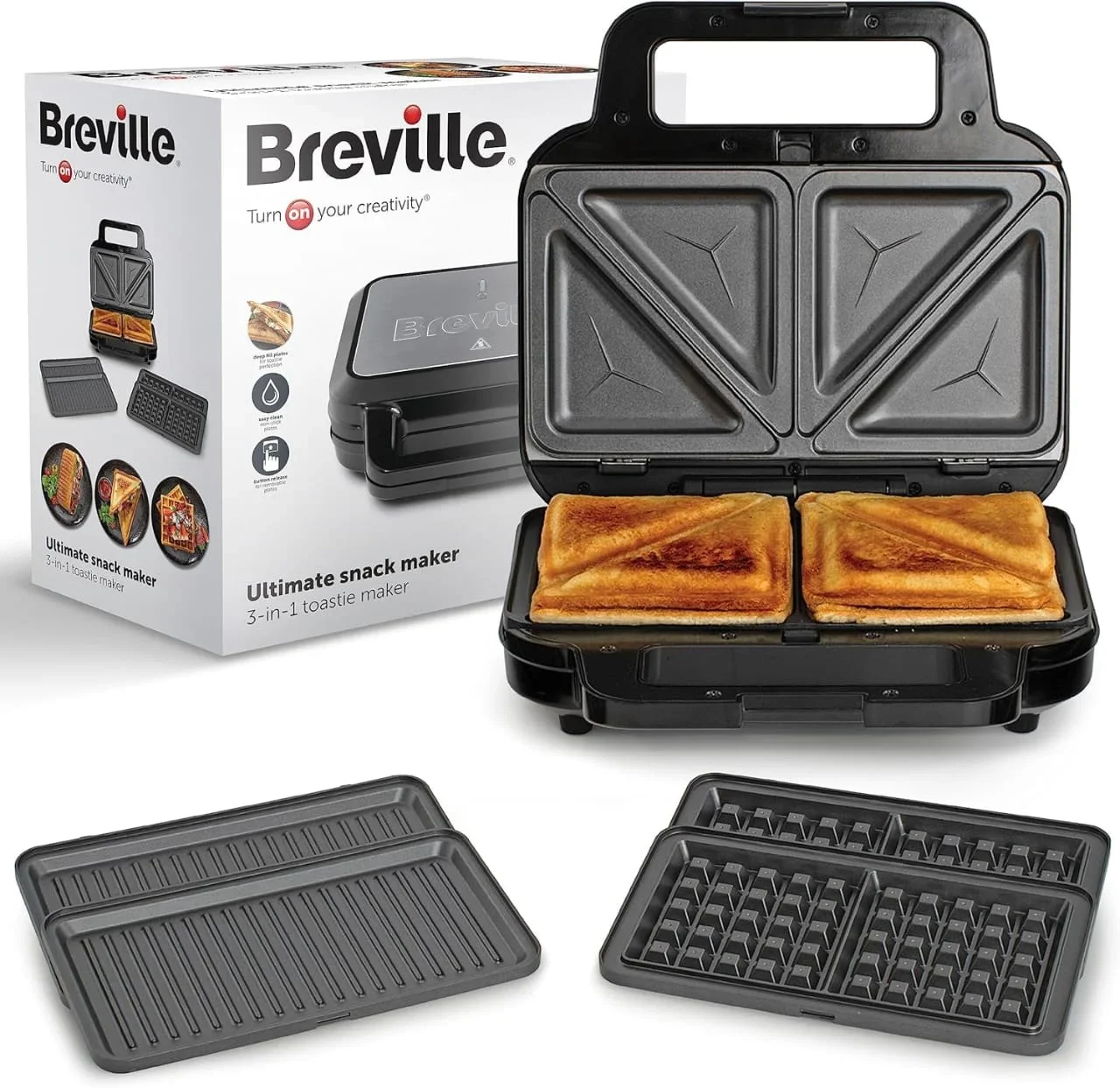 Breville Ultimate 3-in-1 Snack Maker