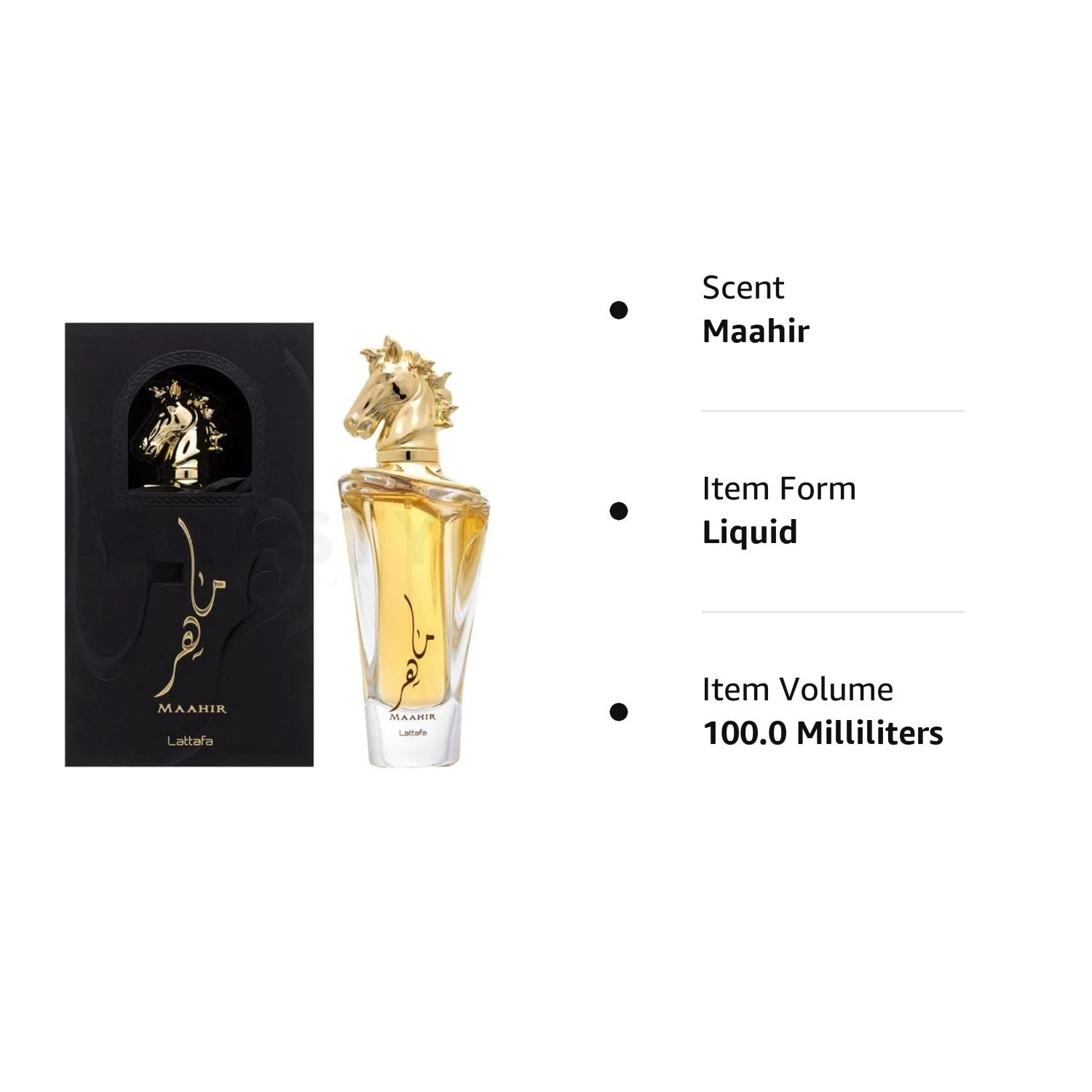Lattafa Maahir Eau de Parfum 100ml - Image 4