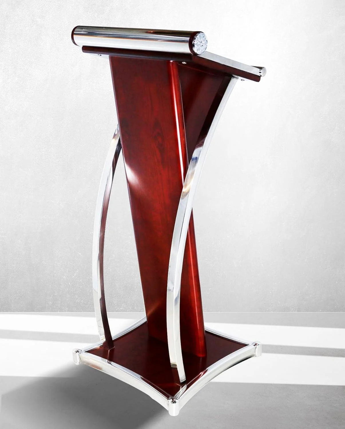 Grace Podium Stand - Wood