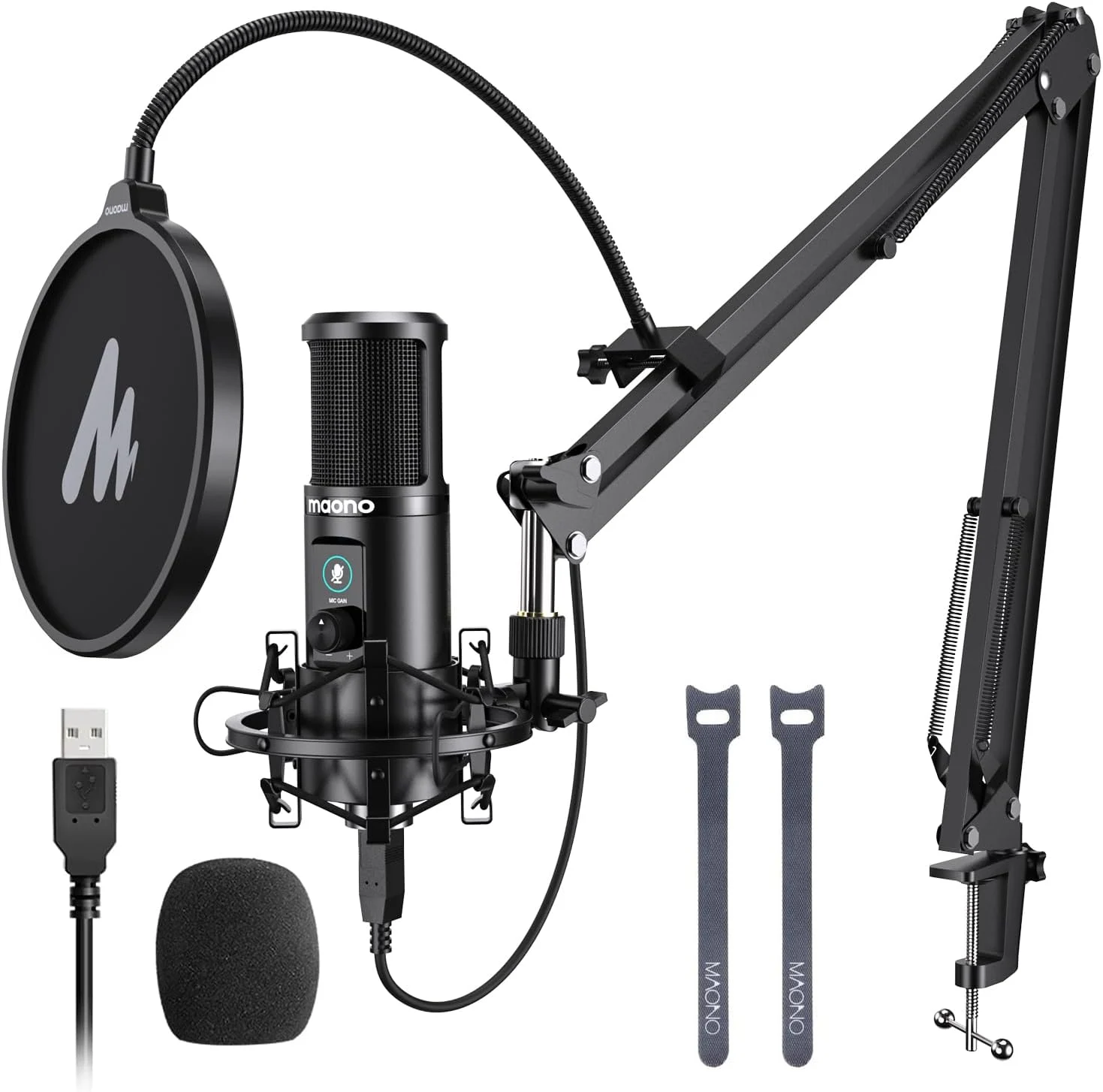 Maonocaster AU-PM421 USB Microphone Kit