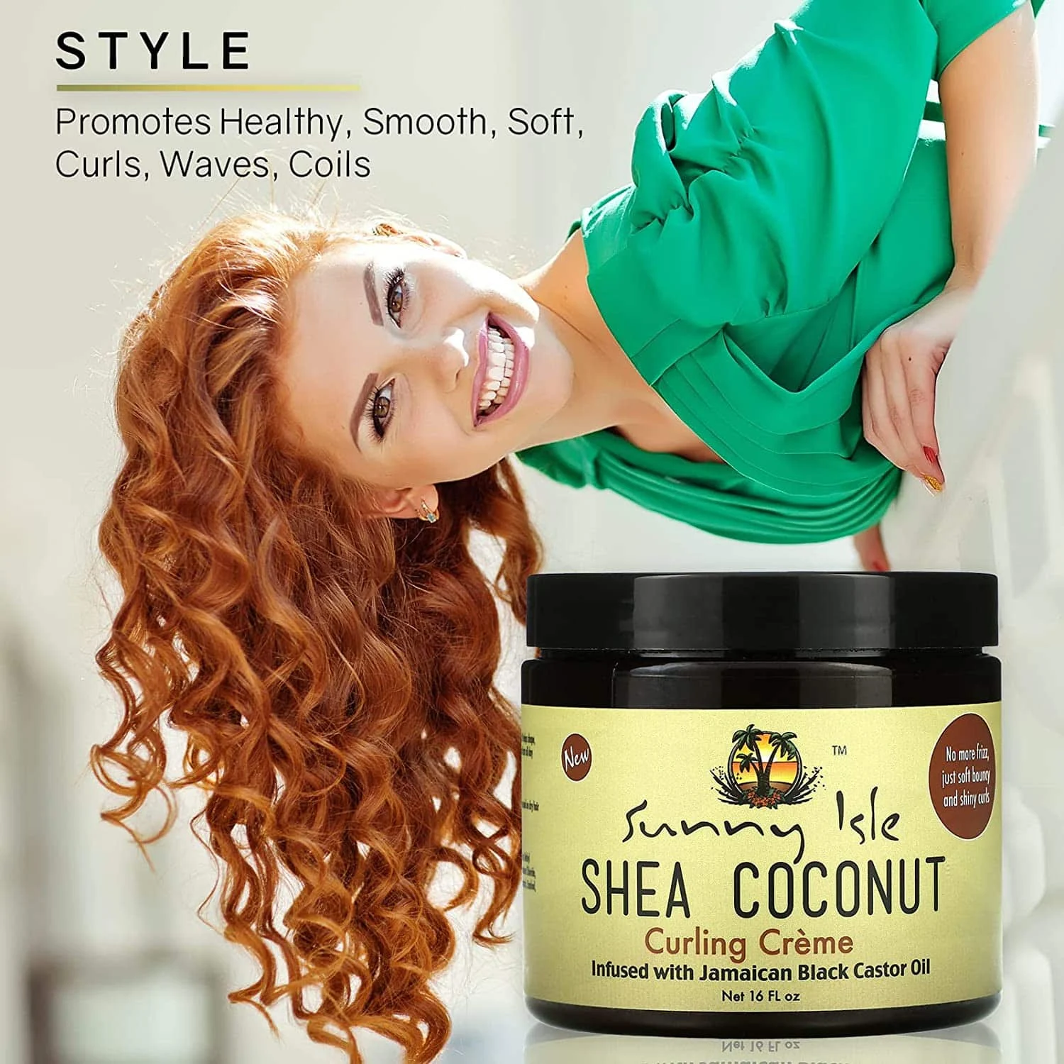 Sunny Isle Shea Coconut Curling Crème - Image 6