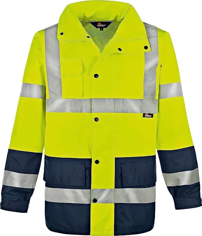 High-Visibility Rain Jacket