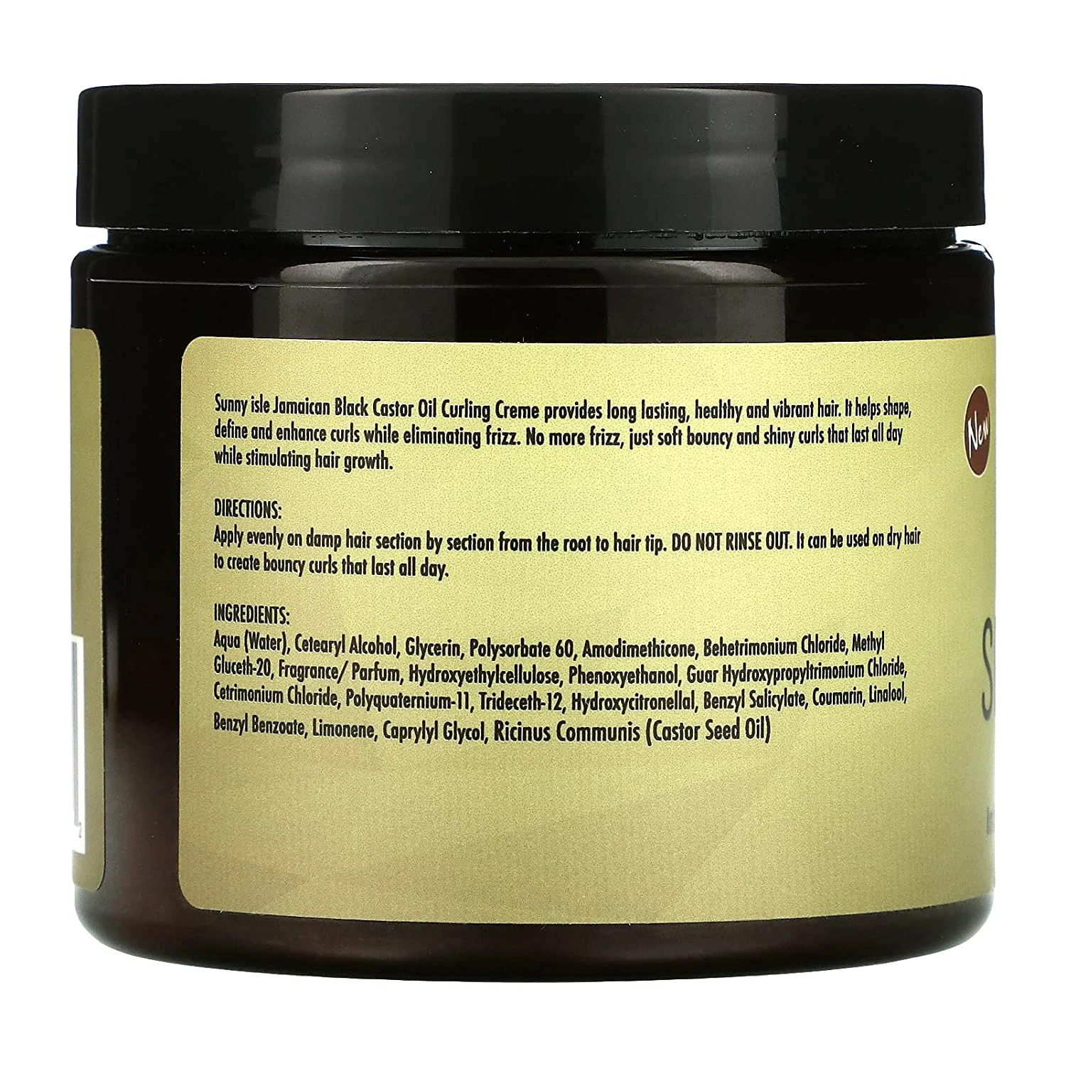 Sunny Isle Shea Coconut Curling Crème - Image 3