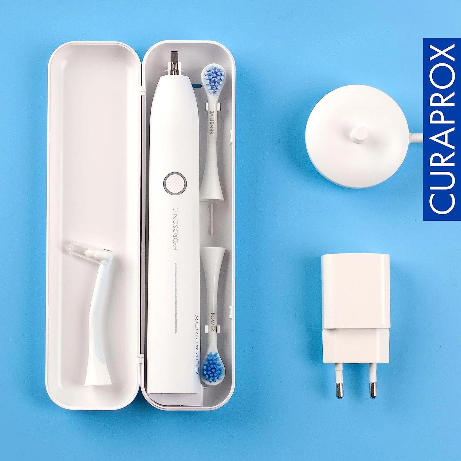 Curaprox Hydrosonic Pro Electric Toothbrush White Item - Image 3