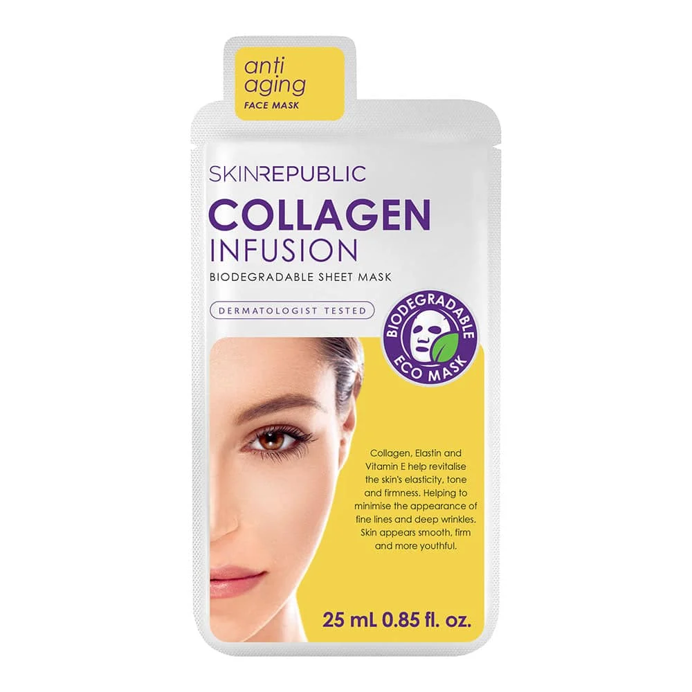 Skin Republic Collagen Infusion Face Mask Sheet