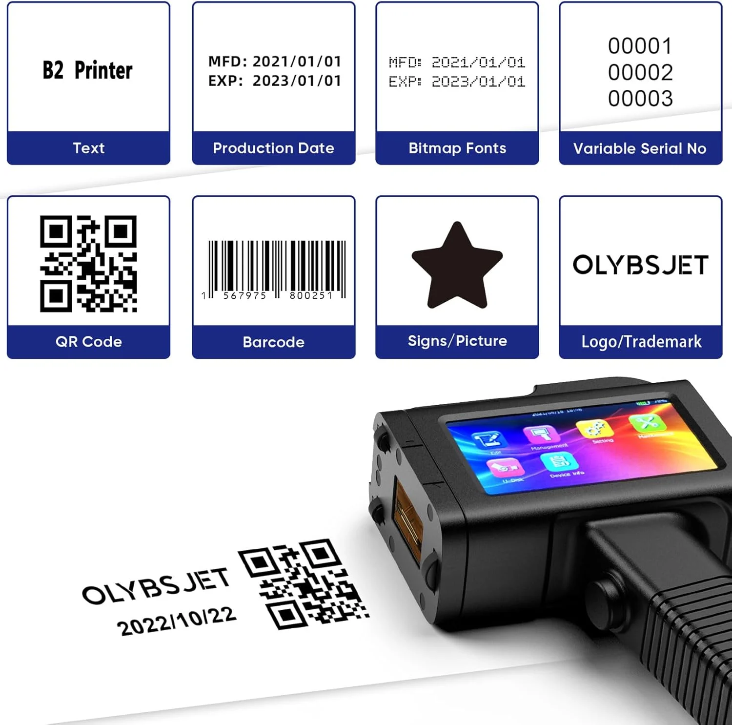 OLYBSJET Handheld Printer - Image 4