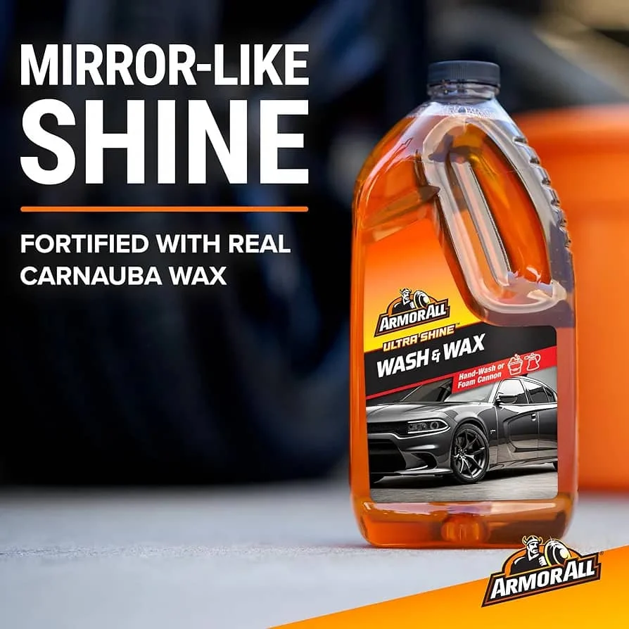 ARMOR ALL Ultra Wash Wax 64 Oz 10346 - Image 3